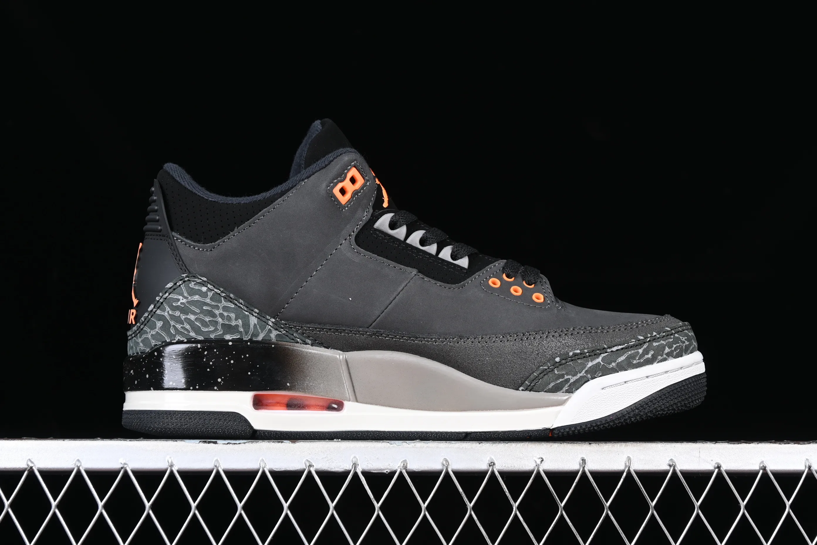 All categories Air Jordan Jordan series basketball shoes Air Jordan 3 Air Jordan 3 Retro "Fear" AJ3 Joe 3 fear dark gray CT8532-080